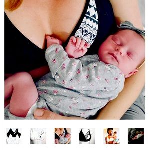 NWT Nurse me mama visy bra two pack